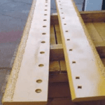 Hard faced Grader blades